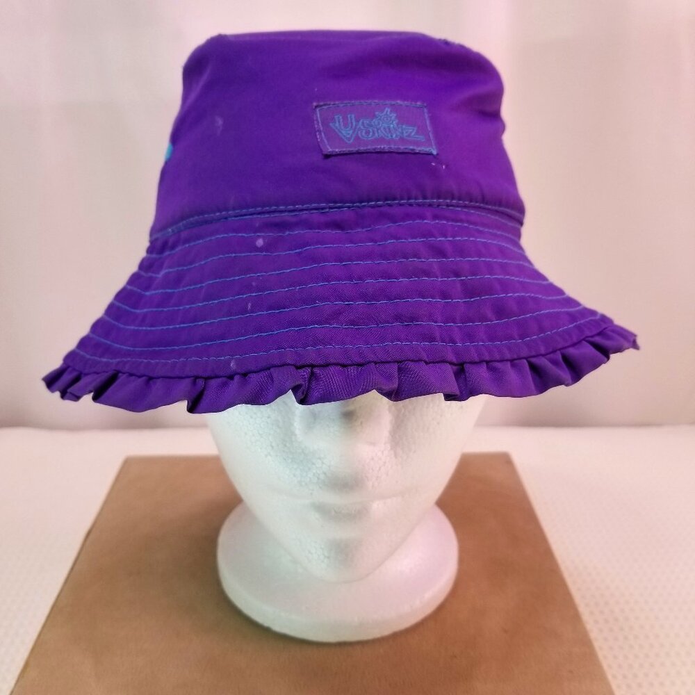 UV Skinz Kid's Reversible Bucket Hat Purple(Toddler) Size 4T